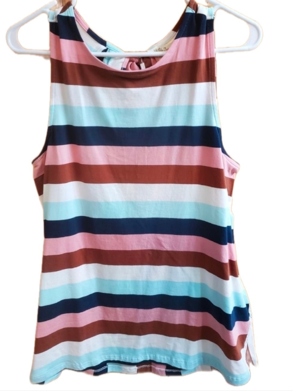 Matilda Jane Sierra Striped Tank Small New Without Tags